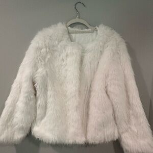 White Fur Jacket